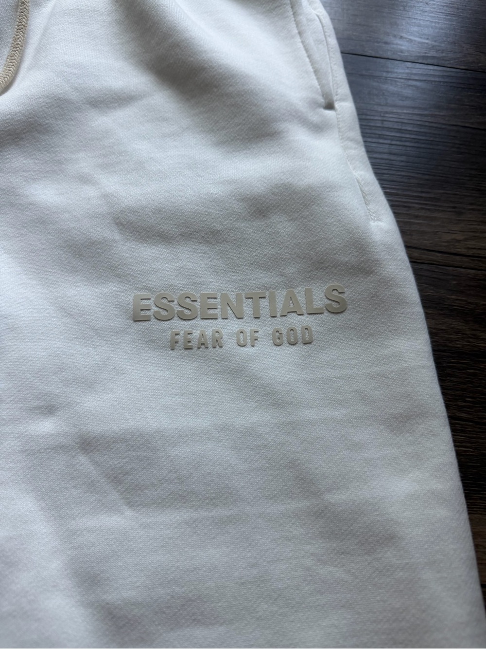 Fear of God ESSENTIALS Cream Men's Joggers